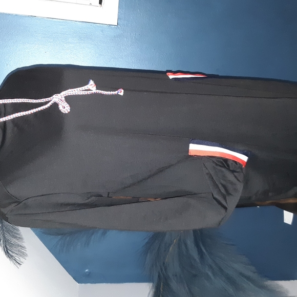 NWOT BLACK JERSEY DRESS - Picture 3 of 6